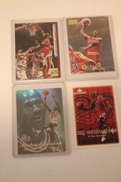 Michael Jordan Chicago Bulls #23 Bsketball Cards Flair, Upper Deck, Topps (RB-10)