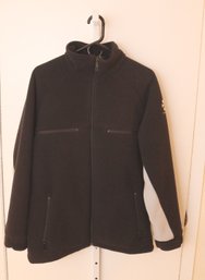 Predator Wear Black Fleece Jacket Size S