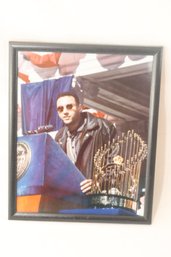 Framed Derek Jeter World Series Picture (B-8)