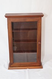 Small  Glass Door Display Cabinet (A-75)