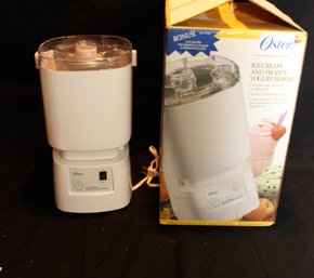 Oster Ice Cream And Frozen Yogurt Maker