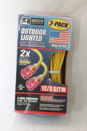 Outdoor 50 Ft Extension Cord 2 Pack