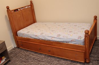Boys Twin Trundle Bed (J-92)
