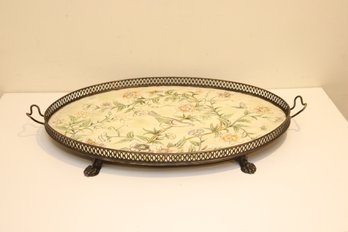 Oval Footed Tray (TL-2)
