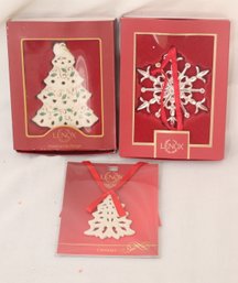 Lenox Christmas Ornaments