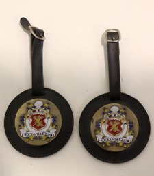 Pair Of Oceania Club Luggage Tags