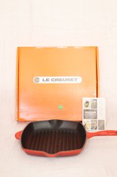 New In Box Le Creuset Square Grilling Pan