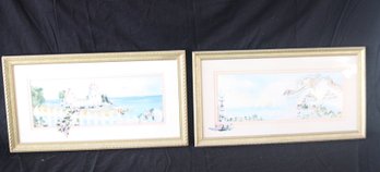 Pair Of Framed Signed Emily L Johnson