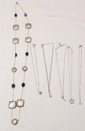 Silver Necklace Lot (J-17)