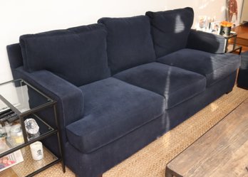 Arhaus Dune Sofa In CHALET INDIGO Blue Couch (F-1)