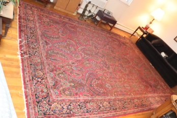 Vintage Karastan Sarouk Rug Carpet 10.5 X 14ft.