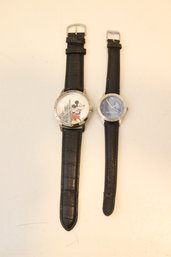 Pair Of Walt Disney Mickey Mouse Watches (DG-6)