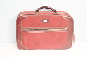 Vintage Red Suitcase
