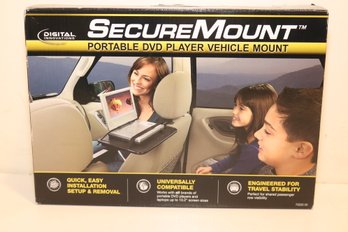 Secure Mount Portable DVD Player Vehicle Mount. (DG12)