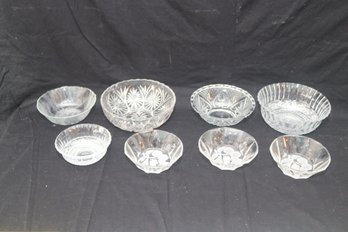 Vintage Glass Bowls (B-15)