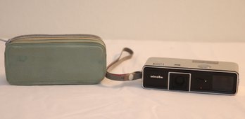Vintage Minolta 16 Pocket Spy Camera W/ Case (J-13)