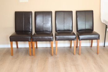 4 High Back Dining Chairs (M-3)