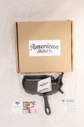 New In Box USA Cast Iron Skillet By American Skillet Co.