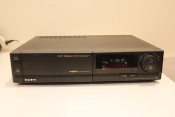 Sony VHS VCR Recorder Hi-Fi Stereo SLV-595 HF VCR (O-20)