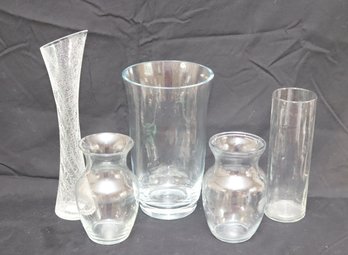 Assorted Glass Vase Lot