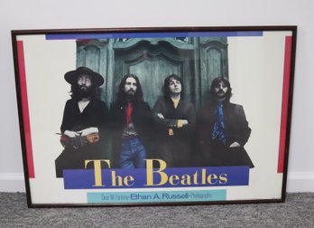 THE BEATLES  Framed 1987 RARE POSTER DEAR MR. FANTASY ETHAN A. RUSSELL (A-2)