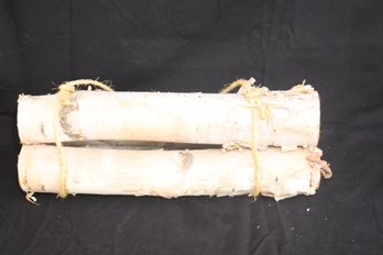 Birch Logs With Rope Handle (B-50)