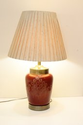 Vintage Table Lamp And Shade