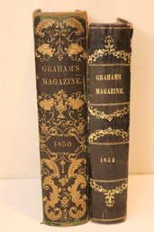 1850 & 1853 Grahams Magazine Books (D-13)
