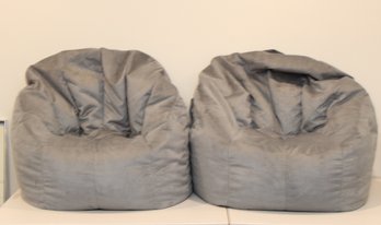 Pair Of Big Joe Bean Bag Chairs