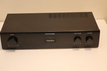 DEFINITIVE TECHNOLOGY SUB AMP 600 IN-WALL SUBWOOFER AMPLIFIER (o-23)