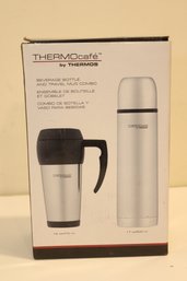New In Box THERMOcafe Beverage Bottle And Travel Mug (PG-5)