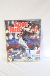 Framed Don Mattingly Sports Illustrated Cover. (B-69)