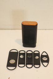 Atoll Cigar Holder And Cutters