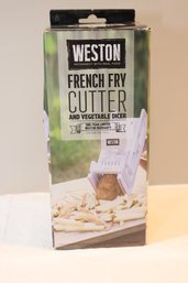 New In Box Weston French Fry Sutter And Vegetable Dicer (F-8)