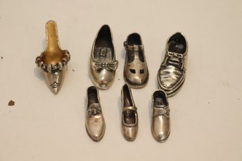 Vintage 800 Silver Miniature Shoes