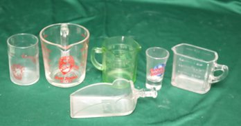 Vintage Aunt Jemima Glass Measuring Cup, Borden's And More