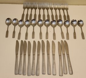 Service For 12 Stainless Steel Flatware Set