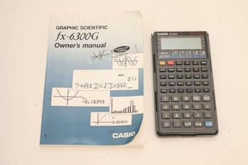Casio Fx-6300g Graphic Scientific Calculator
