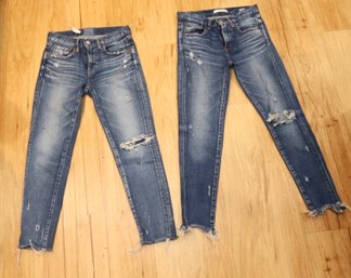 Pair Of Moussy Vintage Jeans Size 24 (F-32)