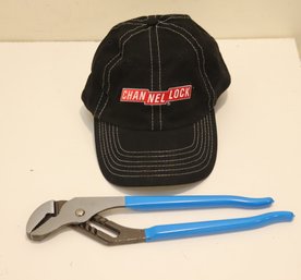 CHANNELLOCK 440 STRAIGHT JAW ADJUSTABLE 12' TONGUE & GROOVE PLIERS  W/ Hat (O-46)