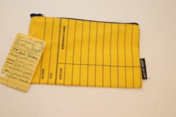 Out Of Print Library Card Pencil Case