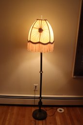 Vintage Floor Lamp And Shade