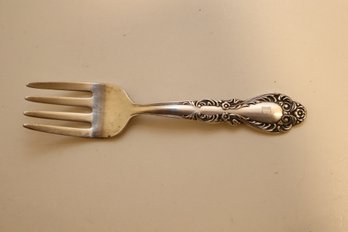 Rogers Old Charleston  Sterling Silver Baby Fork  (TT-11)