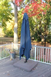 Sunbrella 20' Cantilever Umbrella Navy Blue (T-60)