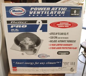 Master Flow Better PRO 2 Power Attic Ventilator Roof Mount (M-97)