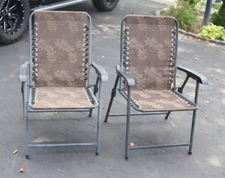 Pair Of Folding Chairs (M-98)