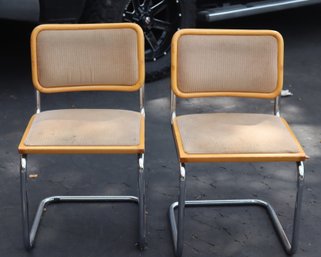 2 Breuer Style Chairs (E-4)