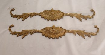 Pair Of Brass Embellishment Trim (C-23)