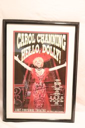Signed Carol Channing Hello, Dolly! Autographed Poster (S-37)