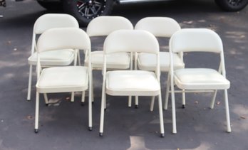 Set Of 6 Folding Chairs (E-9)